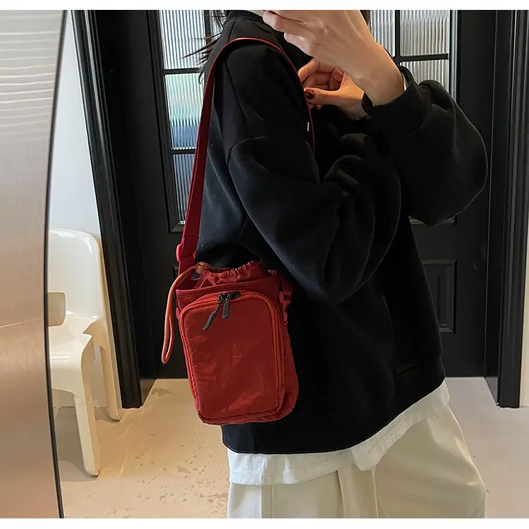Black Japanese Canvas Shoulder Bag for Women 2025 — feature 7