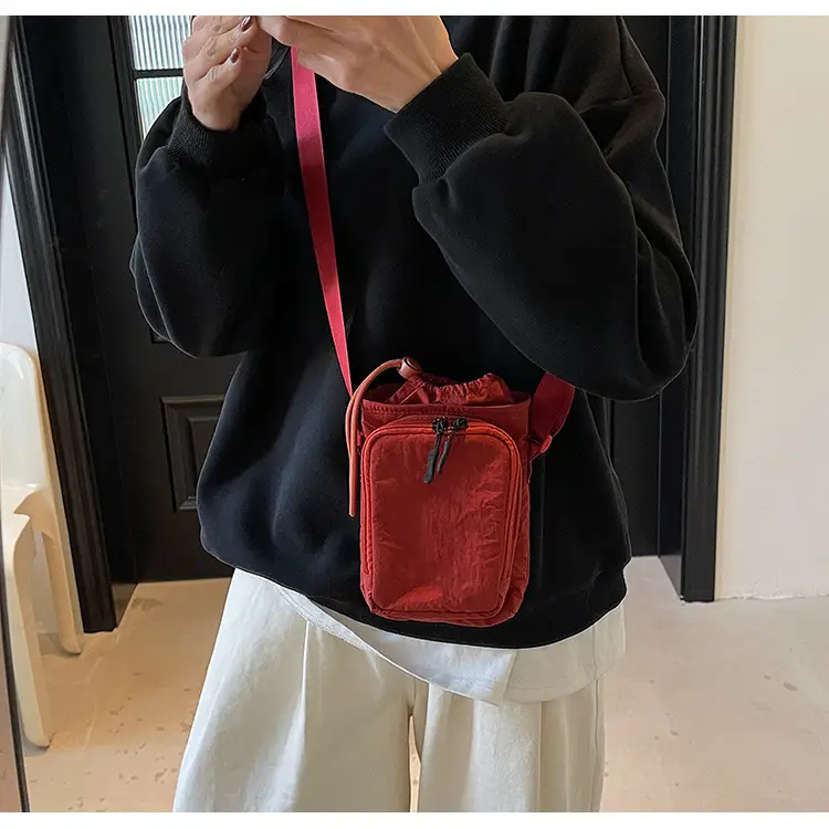 Black Japanese Canvas Shoulder Bag for Women 2025 — feature 9