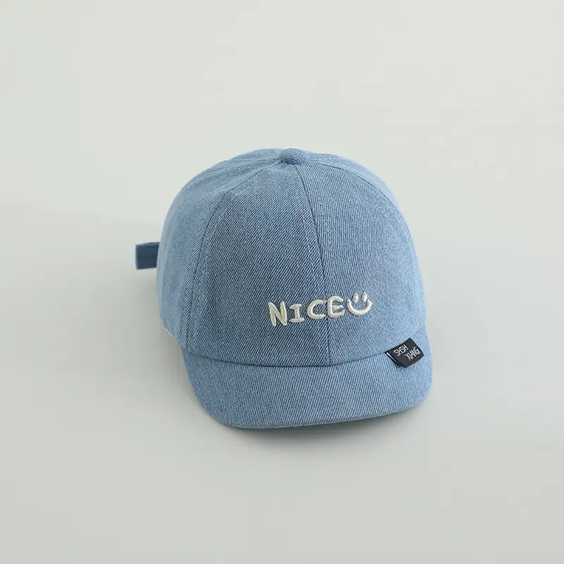 Baby Cap Set Blue Black Blue Baby Cap Small - Image 8