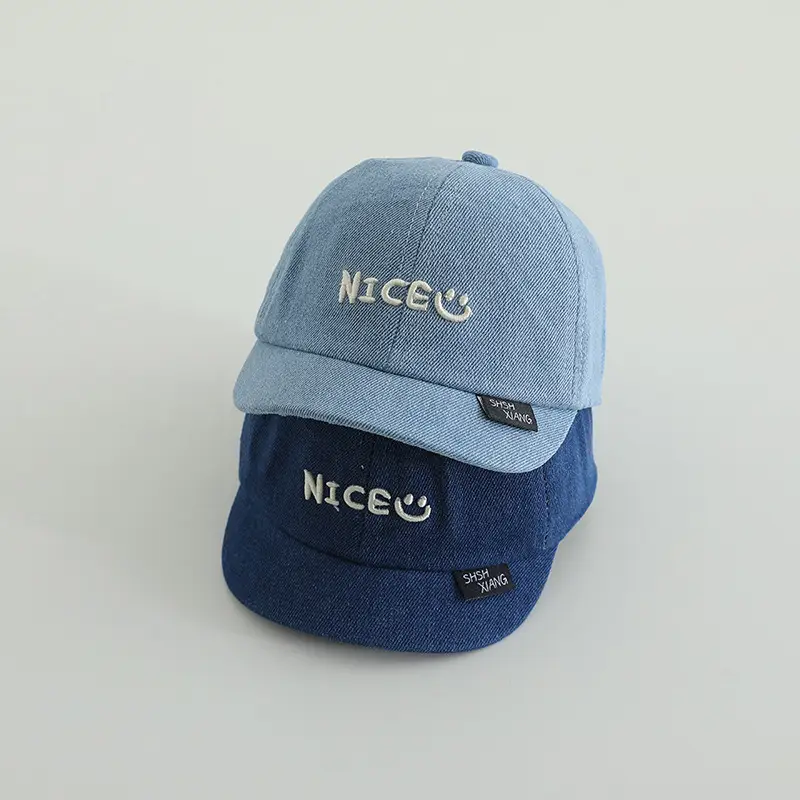 Baby Cap Set Blue Black Blue Baby Cap Small — feature 7