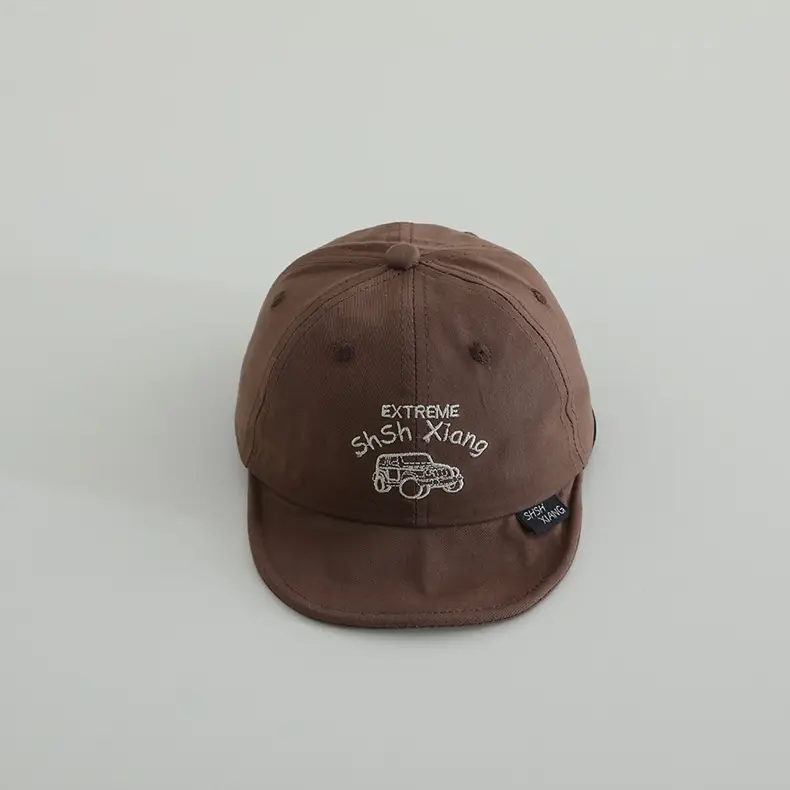 Brown Extreme Wash & Wear Cap for Boys Girls — feature 12
