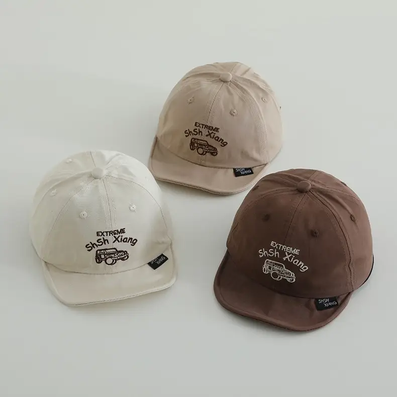 Brown Extreme Wash & Wear Cap for Boys Girls — feature 5