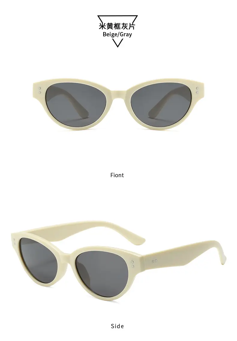 New Cat's Eye Rice Sunglasses Women Cross-border Y2K — feature 11