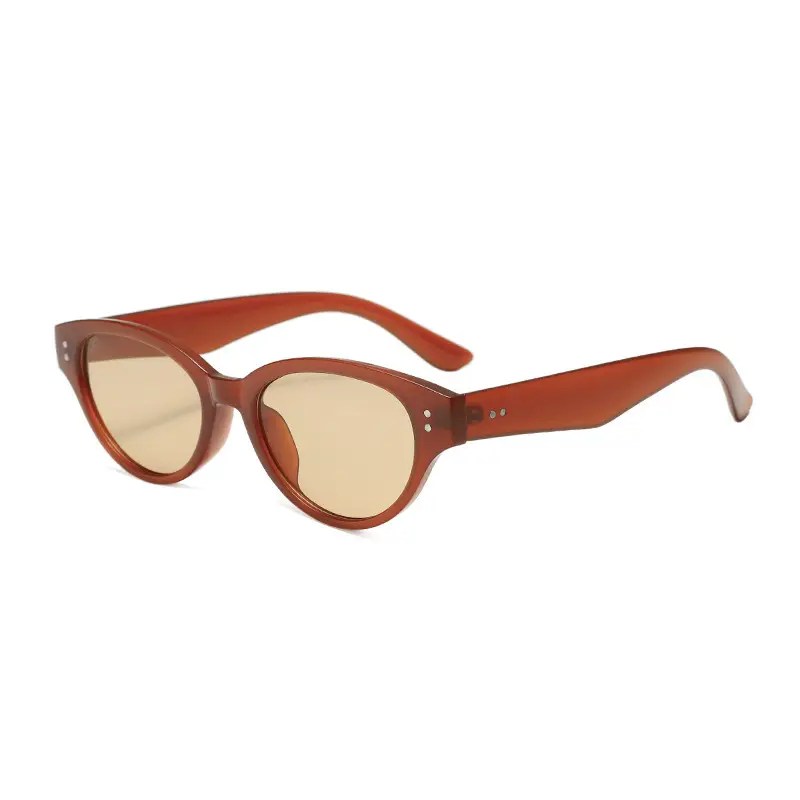 New Cat's Eye Rice Sunglasses Women Cross-border Y2K