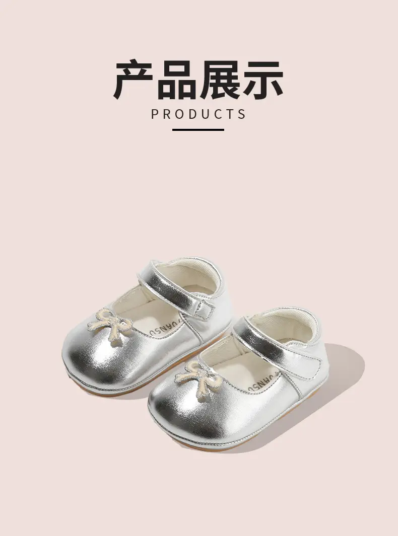 Baby Princess Shoes Soft-soled Toddler Shoes Spring One-year-old Baby Girl Shoes Anti-drop 6-12 Months Baby Shoes — feature 21