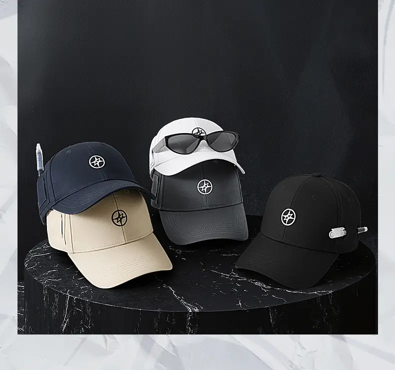 Men's White Logo Baseball Cap 2025 — feature 11