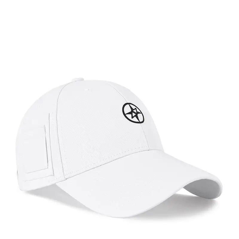 Men's White Logo Baseball Cap 2025 - Image 5