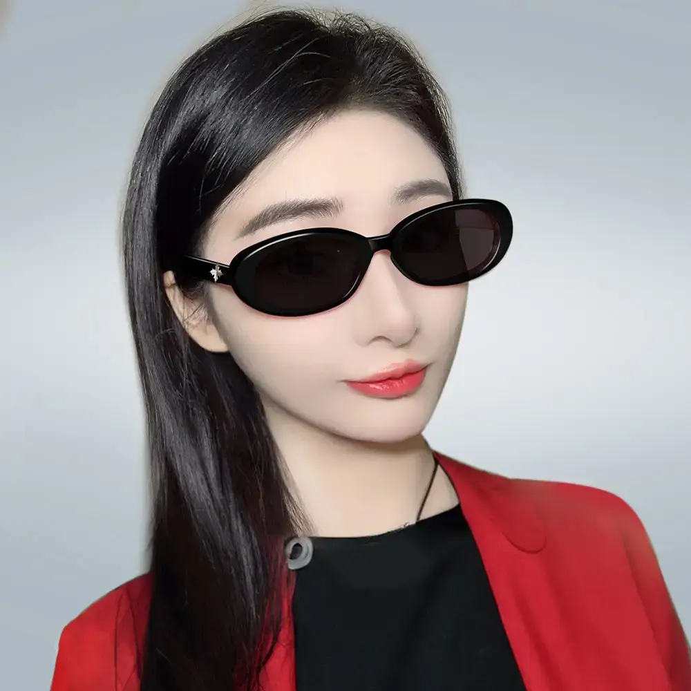 Pink Retro Small Round Sunglasses for Men Women - Image 10
