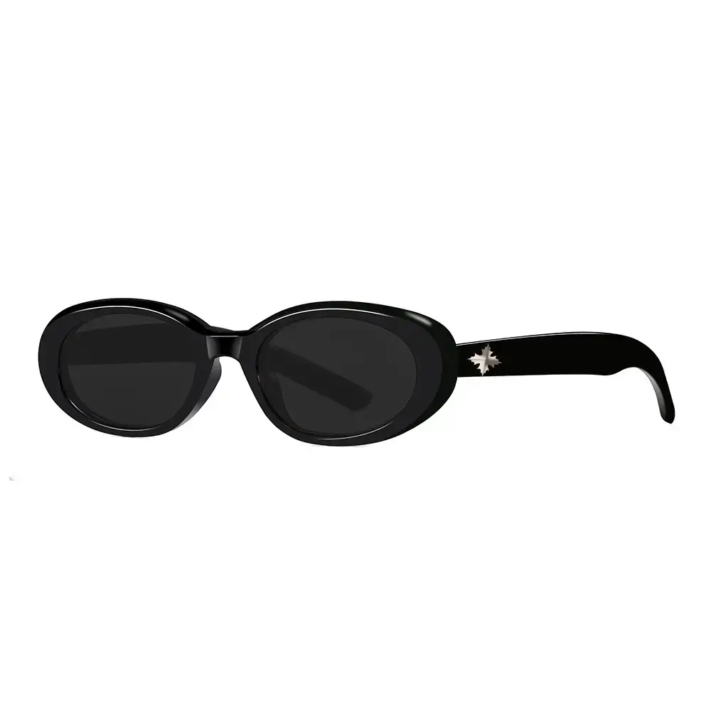 Pink Retro Small Round Sunglasses for Men Women