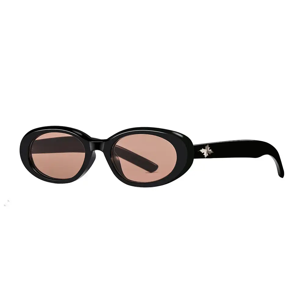 Pink Retro Small Round Sunglasses for Men Women - Image 2