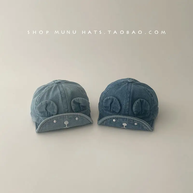 Baby Denim Baseball Caps Spring Autumn Soft Bristle - Image 5