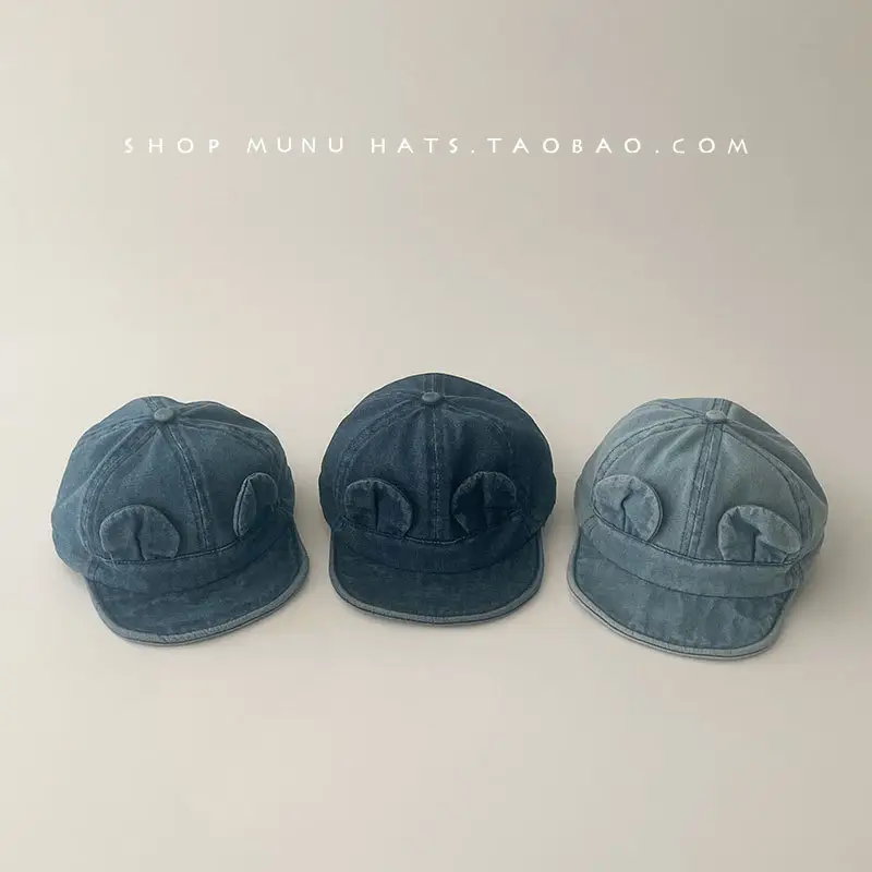 Baby Denim Baseball Caps Spring Autumn Soft Bristle - Image 7