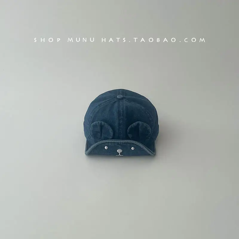 Baby Denim Baseball Caps Spring Autumn Soft Bristle — feature 16