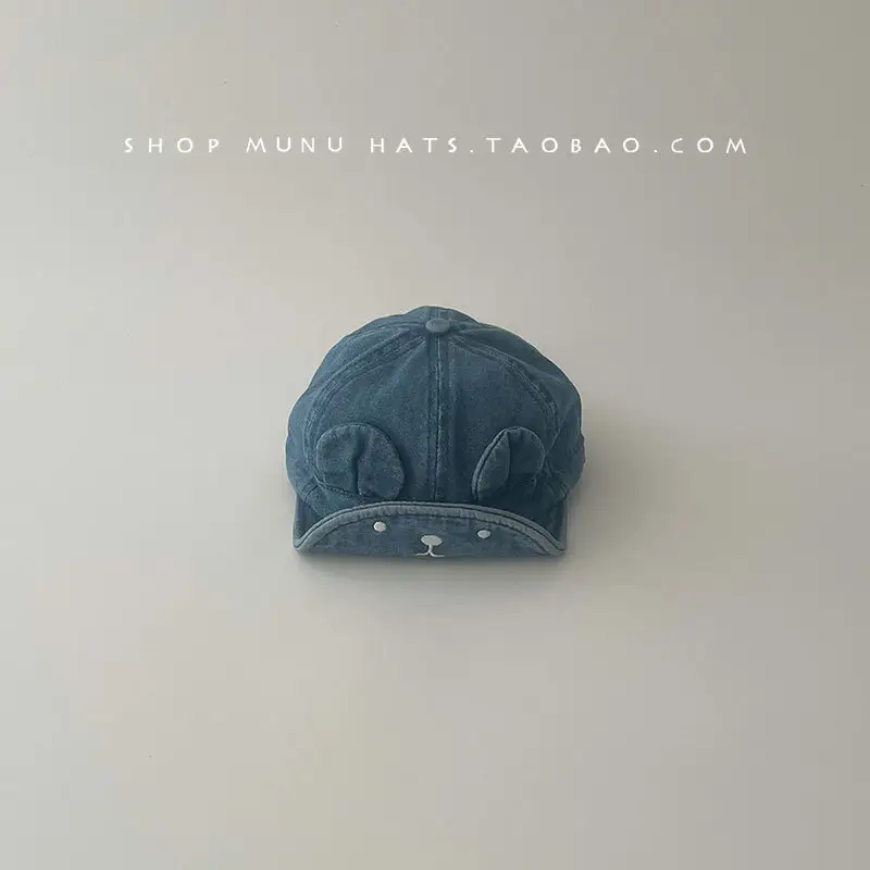 Baby Denim Baseball Caps Spring Autumn Soft Bristle - Image 2