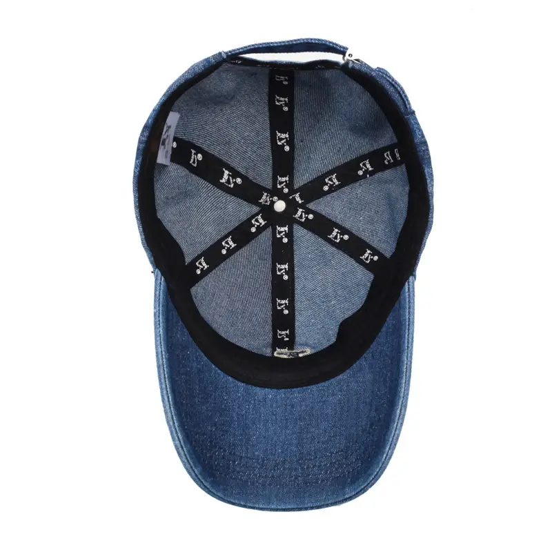 Denim Baseball Cap Sports Sun Protection All Colors - Image 9