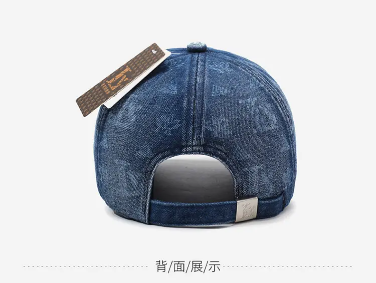 Denim Baseball Cap Sports Sun Protection All Colors — feature 11