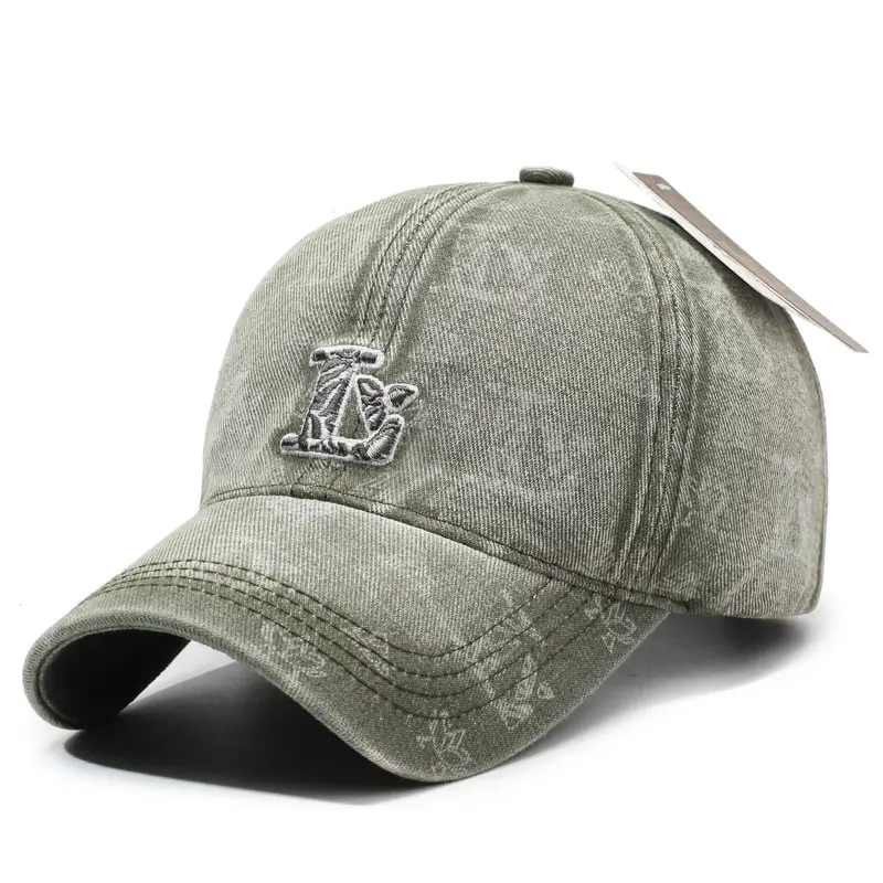Denim Baseball Cap Sports Sun Protection All Colors - Image 2