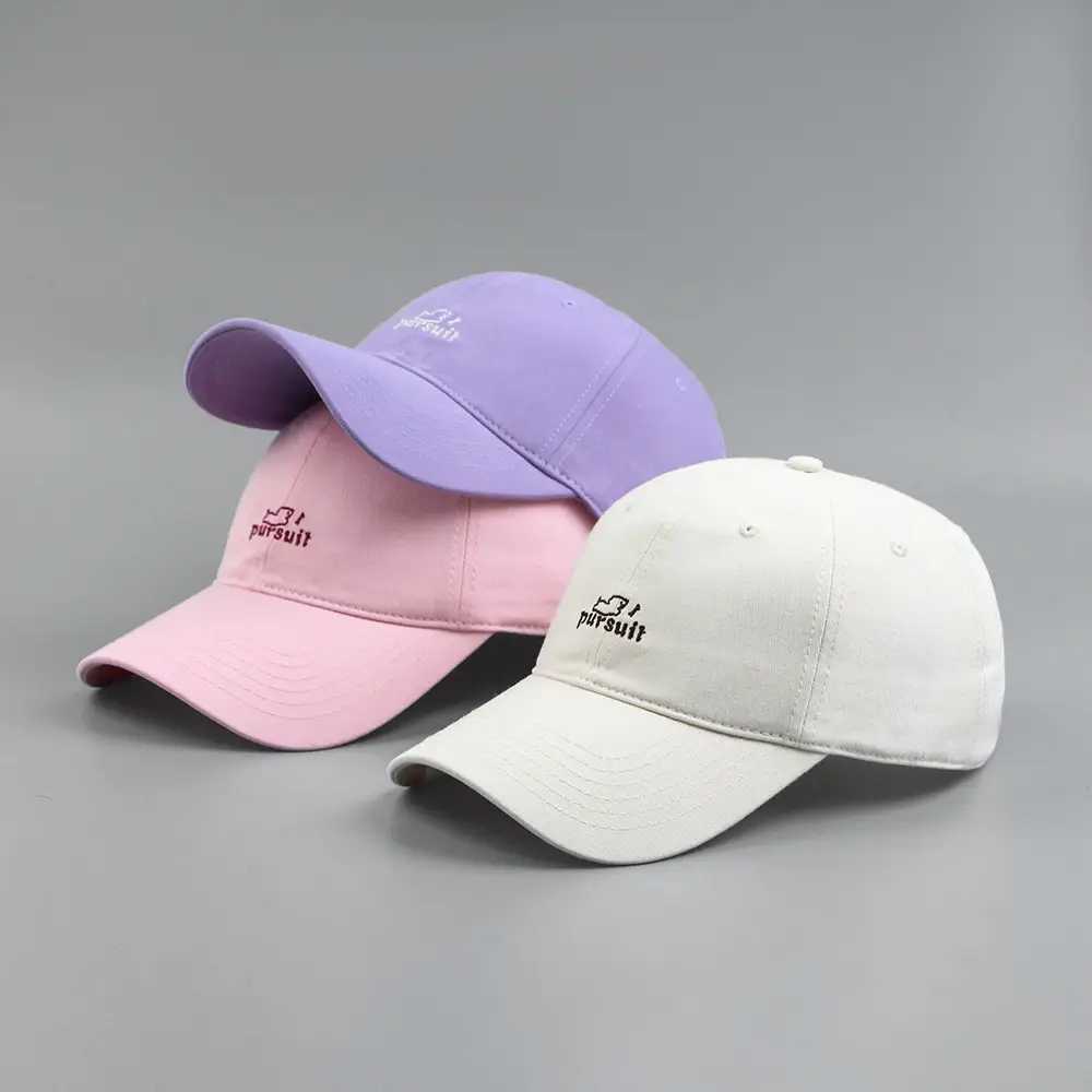 Lilac Embroidered Women Baseball Cap 50-61cm — feature 2