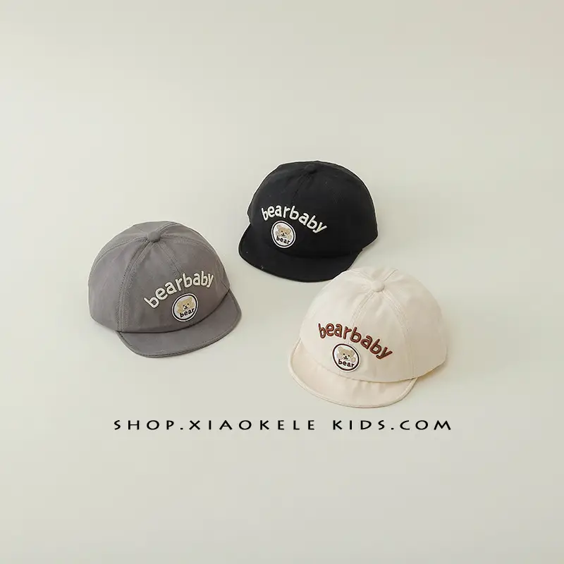 Baby Cap Set Spring Autumn Soft Brim Sun Hat - Image 9