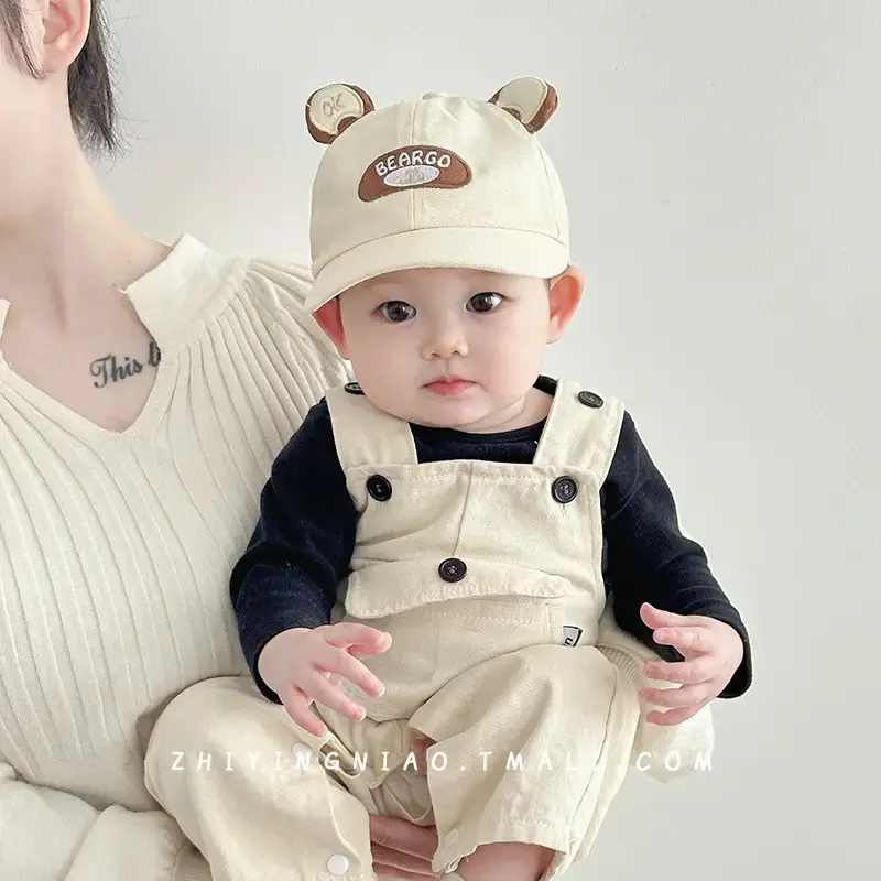 Baby Bear Hat Yellow Super Cute Summer Sunshade Cap - Image 6