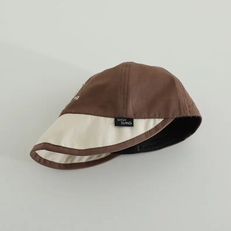 Baby Beanies Spring Autumn Bear Sun Hat Big Brim Cap — feature 17