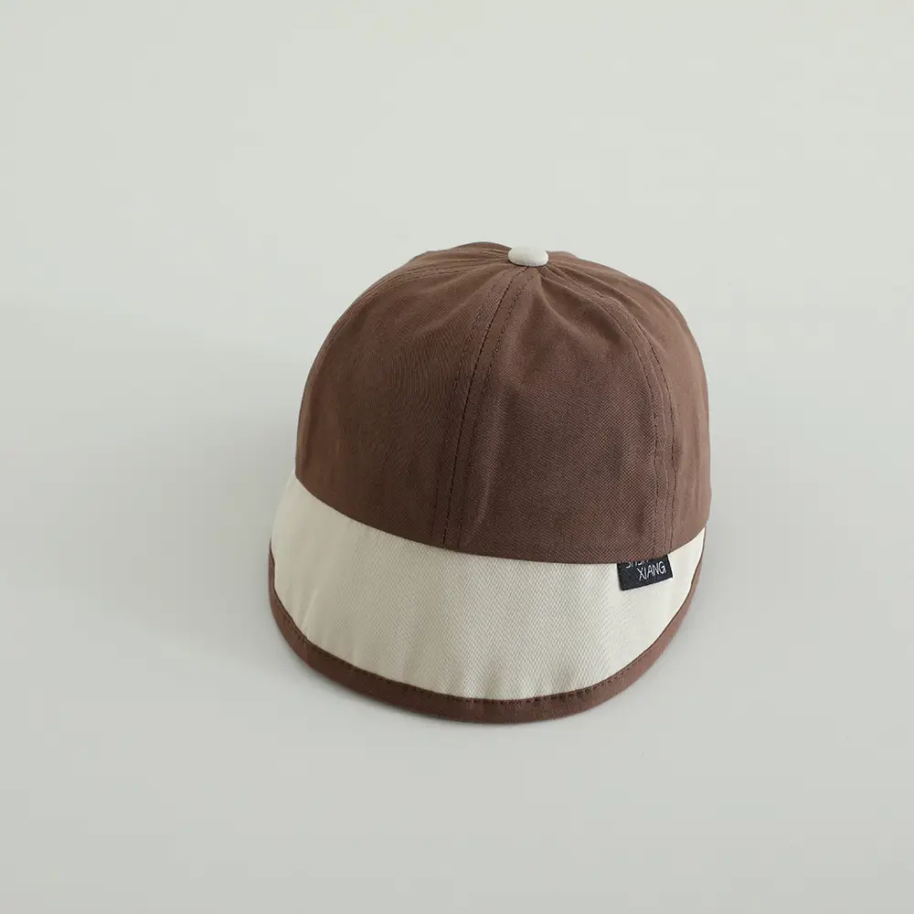 Baby Beanies Spring Autumn Bear Sun Hat Big Brim Cap - Image 8