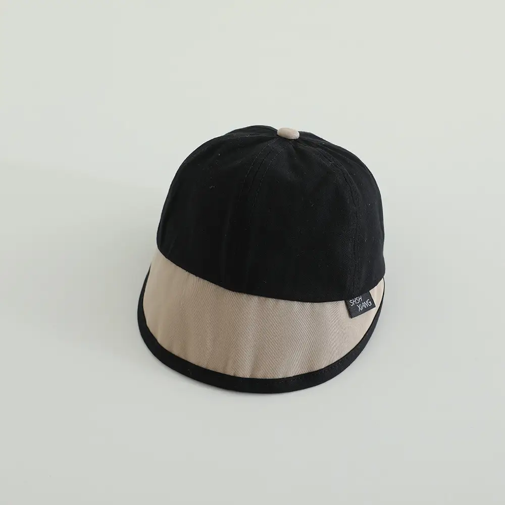 Baby Beanies Spring Autumn Bear Sun Hat Big Brim Cap - Image 9