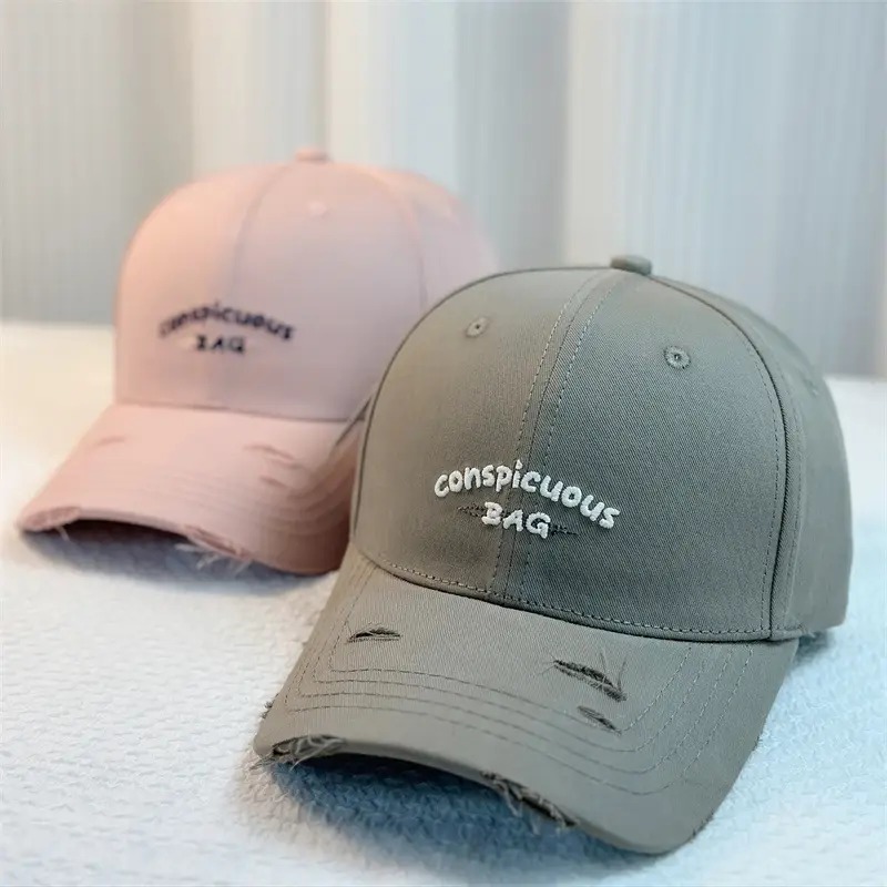 Men's Olive Green "Conspicious Bag" Cap with Hole Design - Image 11