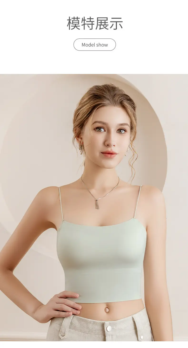 Women's Ice Silk Backless Bra Set Small — feature 18