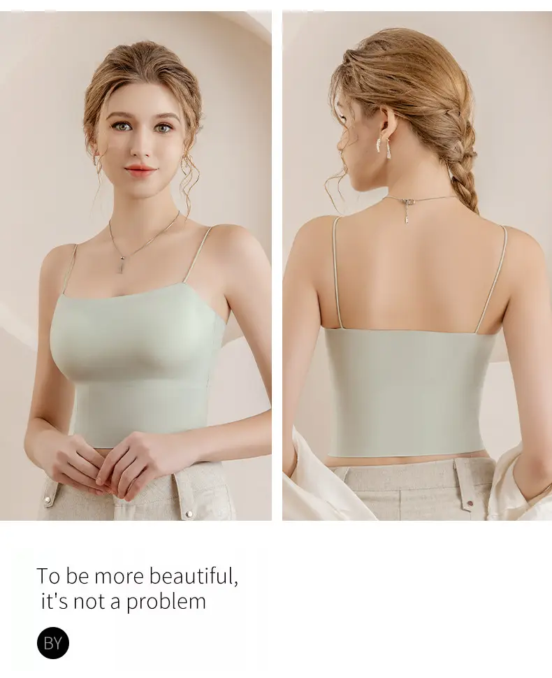 Women's Ice Silk Backless Bra Set Small — feature 19