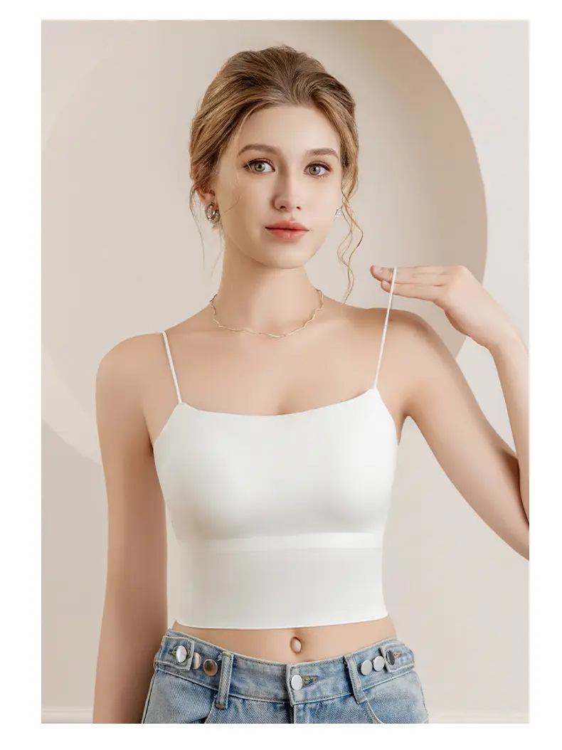 Women's Ice Silk Backless Bra Set Small — feature 21