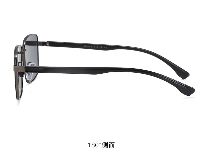 Men's Black Polarized Sunglasses Aviator Style — feature 12