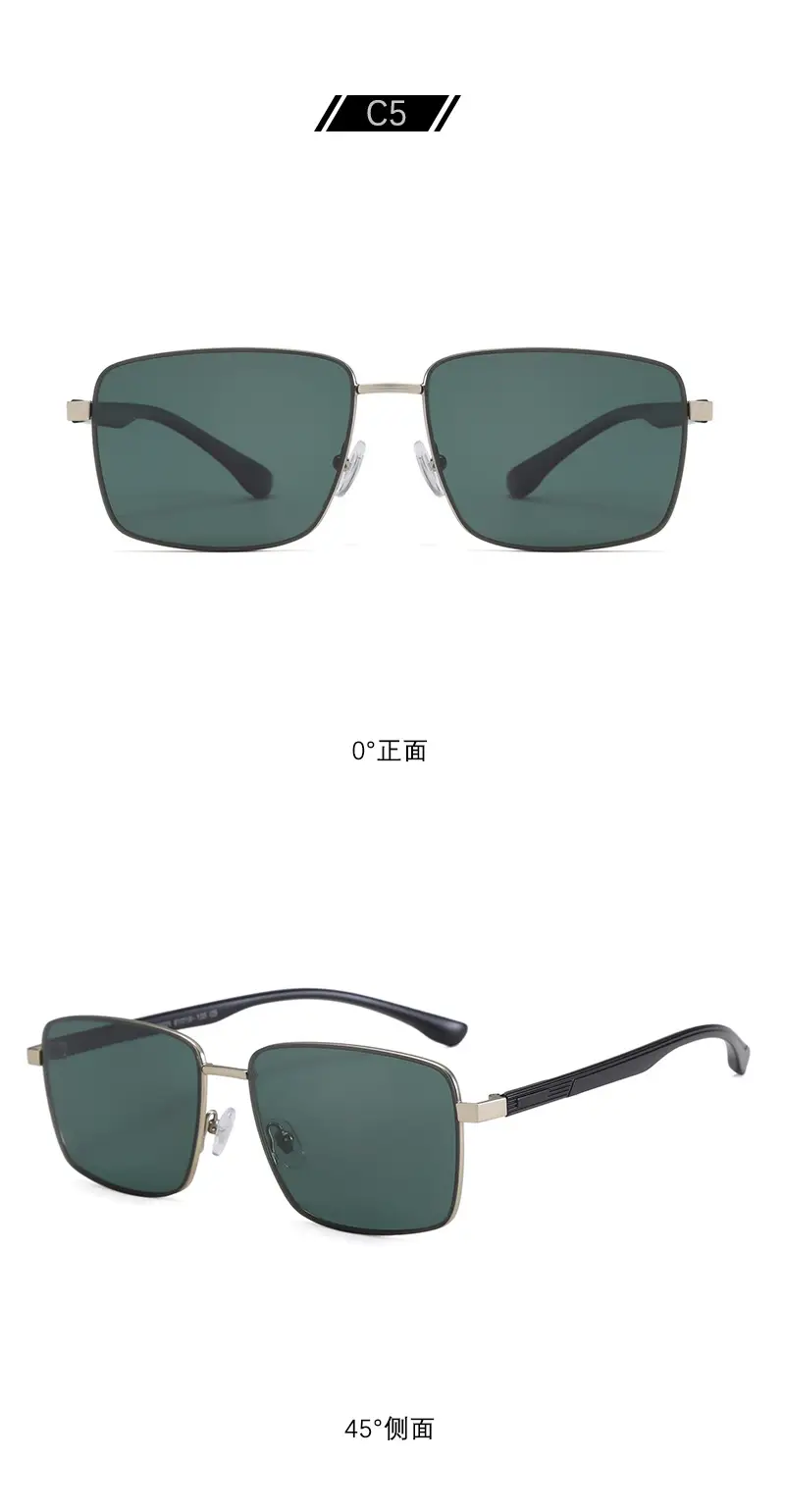 Men's Black Polarized Sunglasses Aviator Style — feature 15