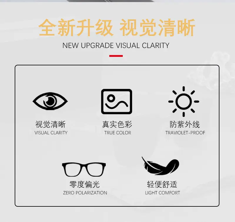 Men's Black Polarized Sunglasses Aviator Style — feature 2