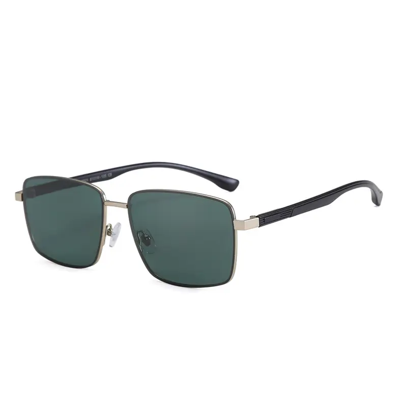 Men's Black Polarized Sunglasses Aviator Style