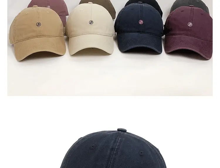 Men Tan Embroidered Baseball Cap 4 Seasons — feature 4