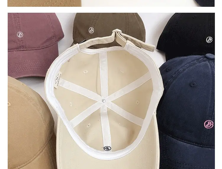 Men Tan Embroidered Baseball Cap 4 Seasons — feature 8