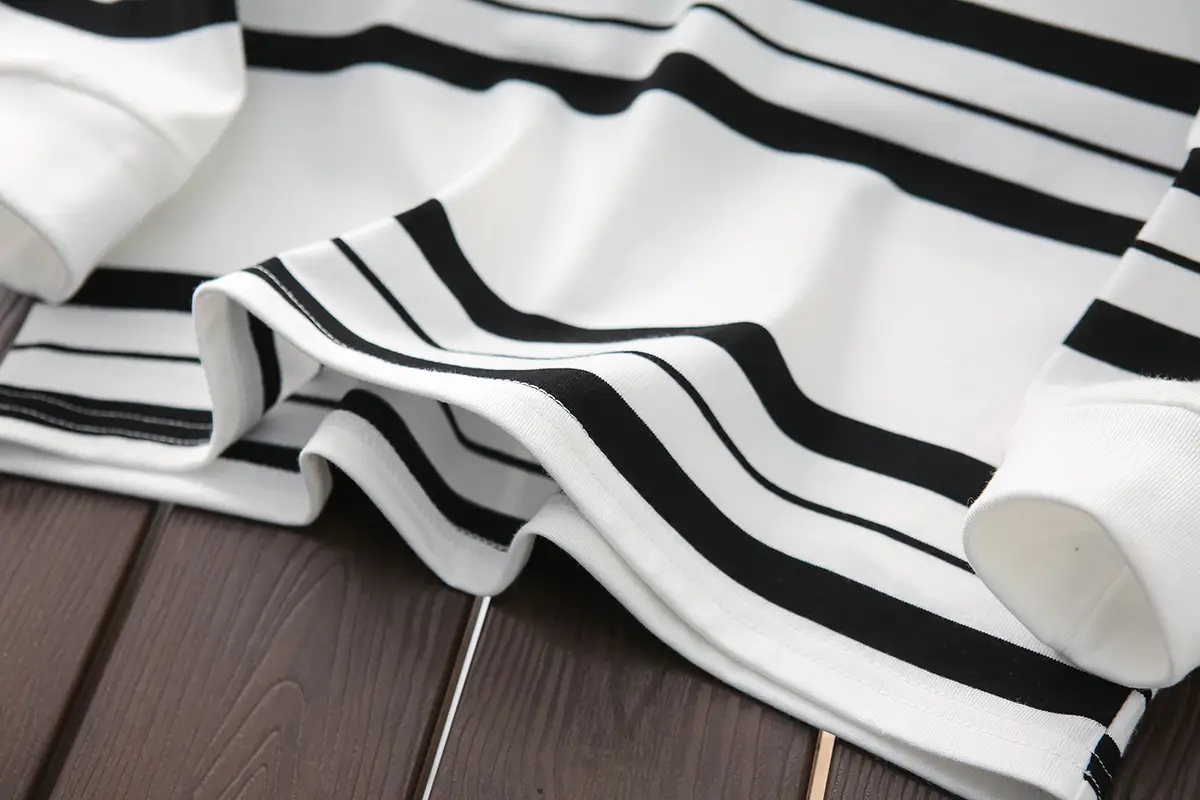 2025 Boys Long Sleeve Striped T-Shirt Medium Large — feature 7