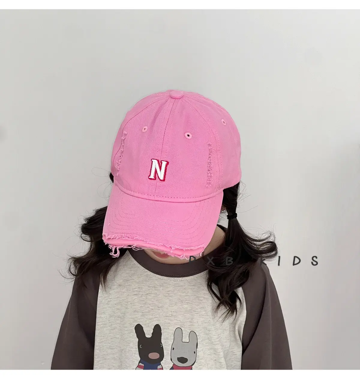 N Letter Sunscreen Cap for Boys Girls Spring Autumn — feature 11