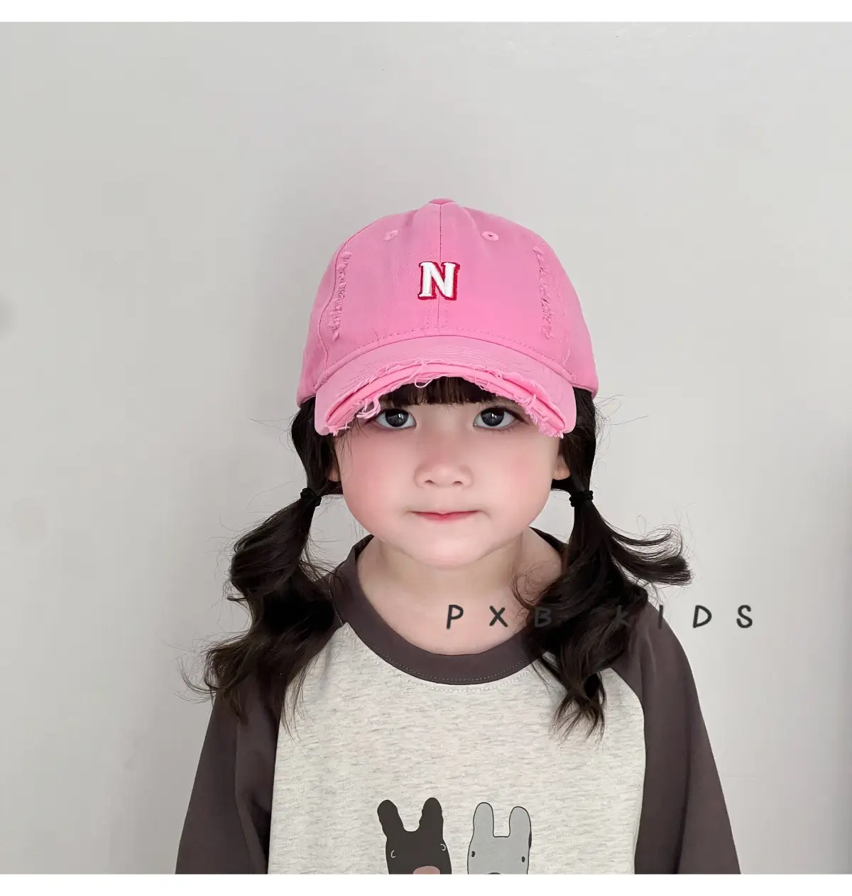 N Letter Sunscreen Cap for Boys Girls Spring Autumn — feature 12