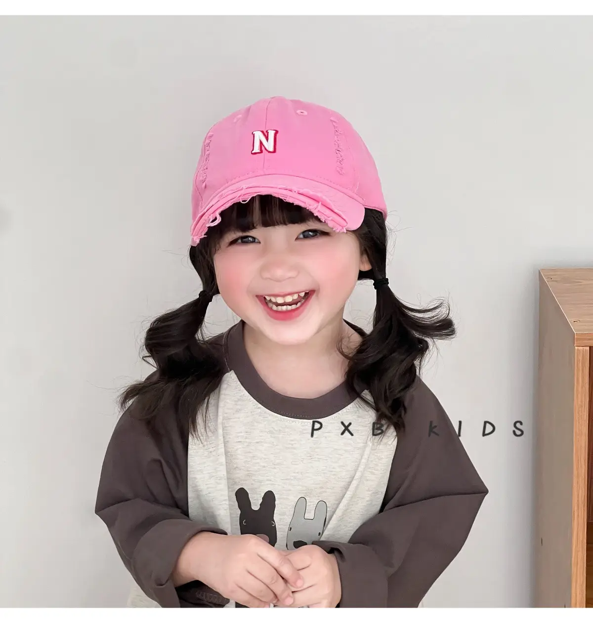 N Letter Sunscreen Cap for Boys Girls Spring Autumn — feature 13