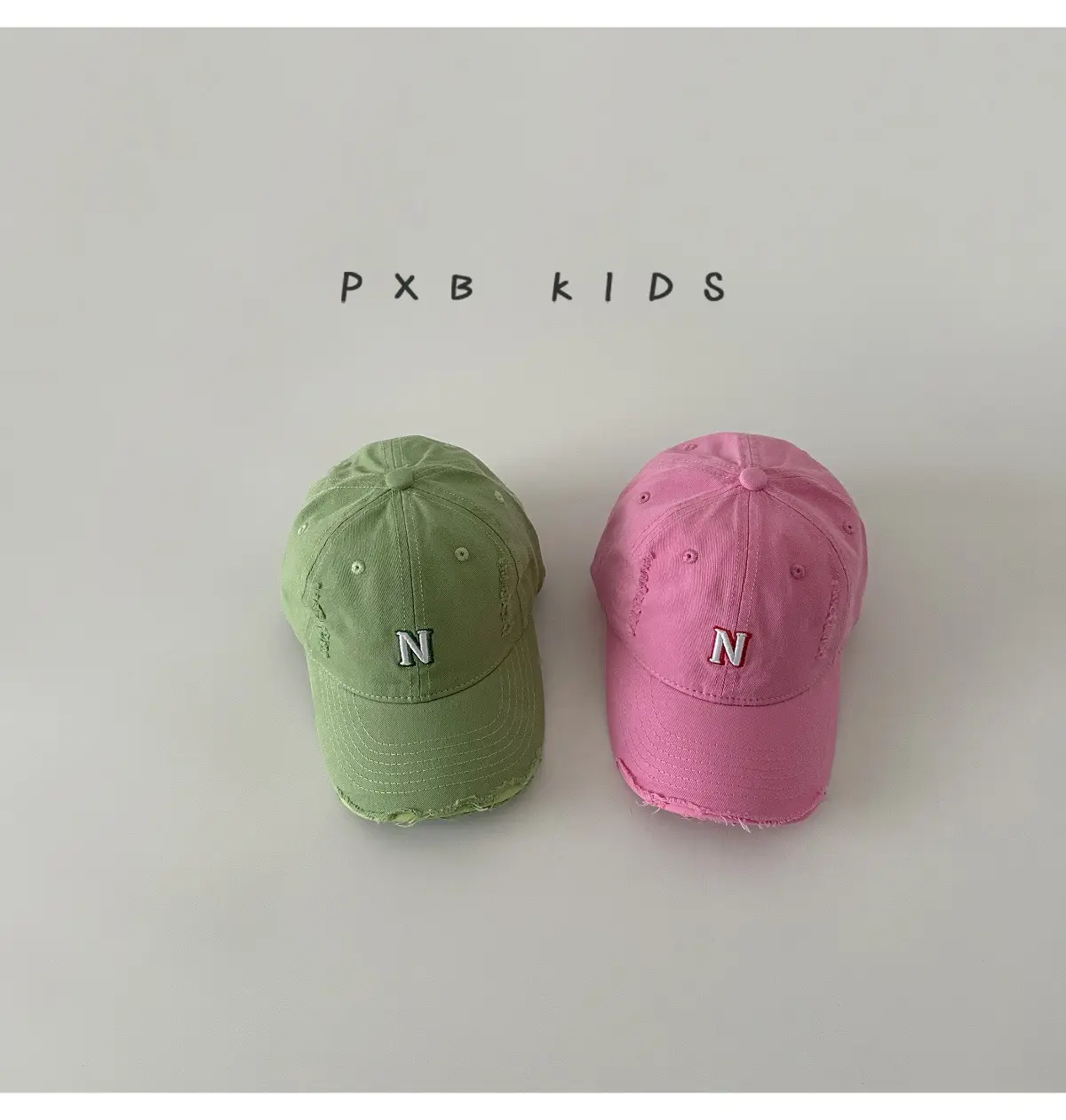 N Letter Sunscreen Cap for Boys Girls Spring Autumn — feature 16