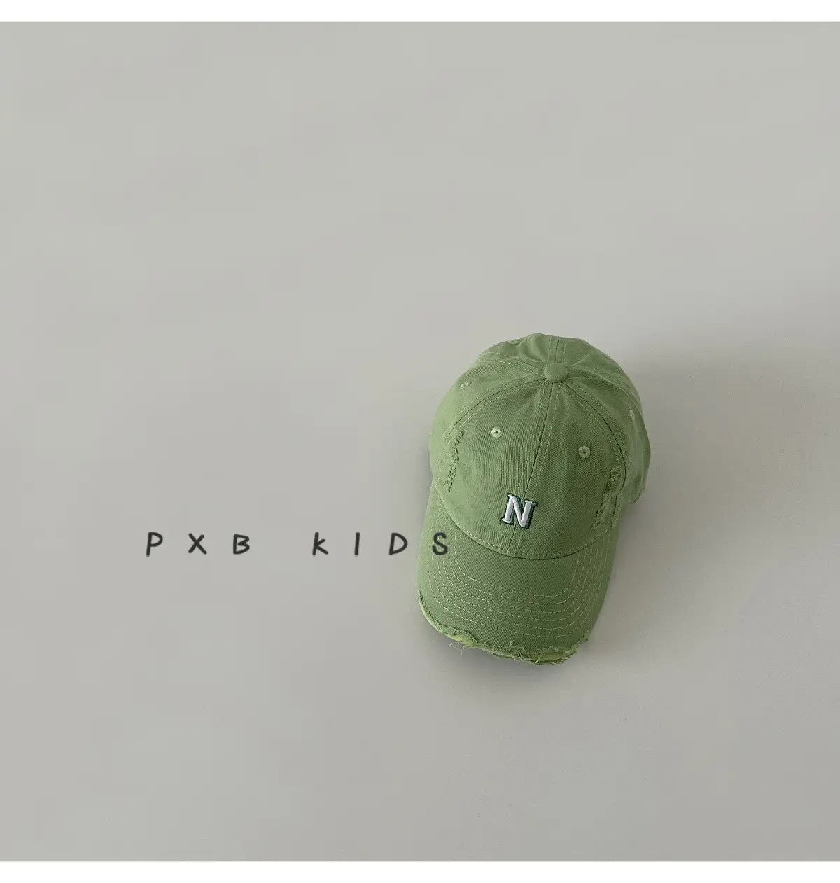 N Letter Sunscreen Cap for Boys Girls Spring Autumn — feature 30