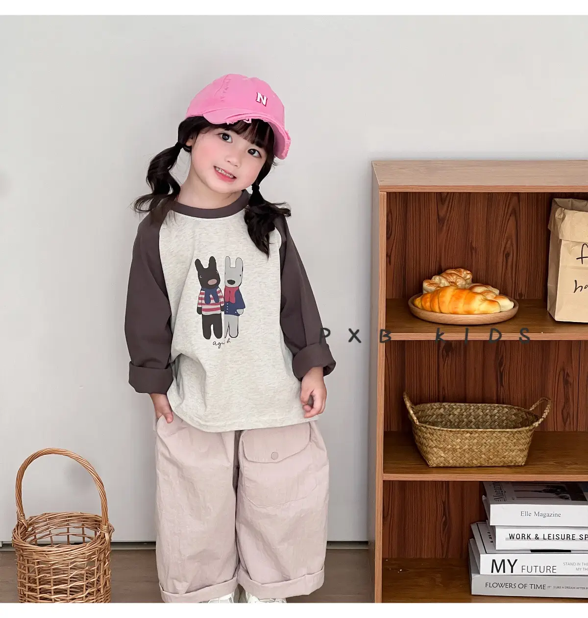N Letter Sunscreen Cap for Boys Girls Spring Autumn — feature 4