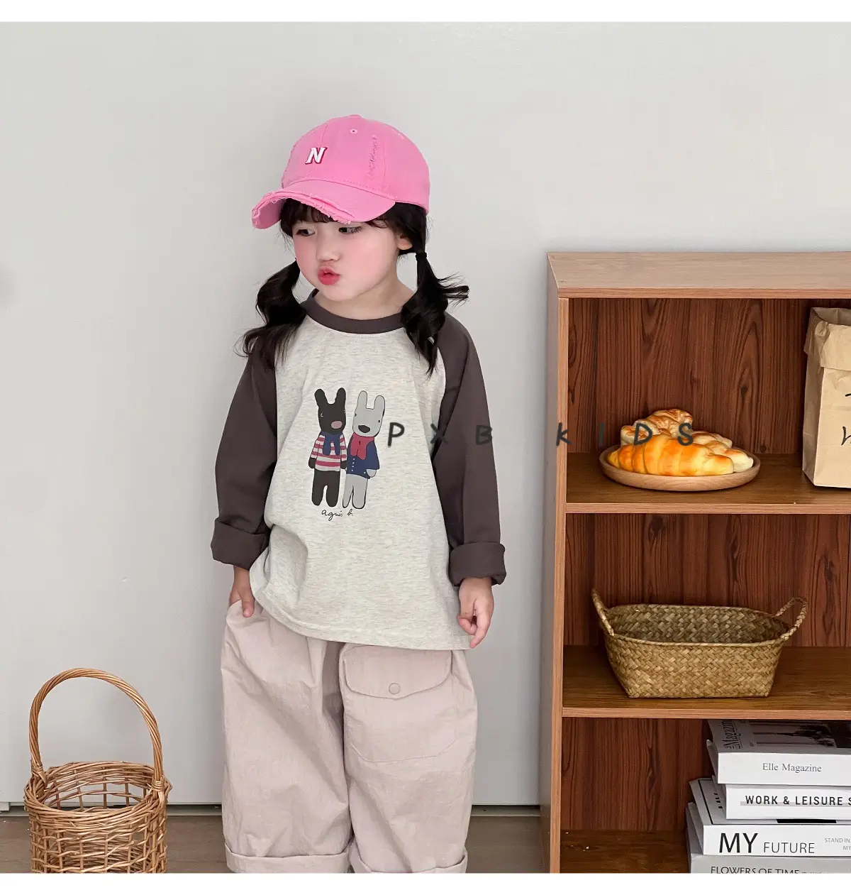 N Letter Sunscreen Cap for Boys Girls Spring Autumn — feature 7