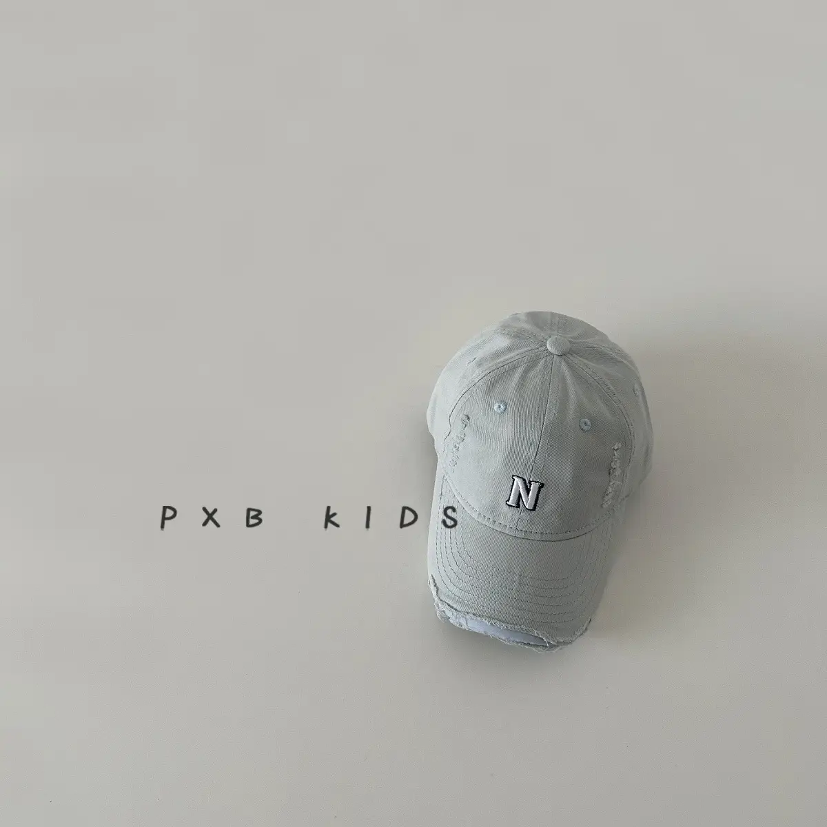 N Letter Sunscreen Cap for Boys Girls Spring Autumn - Image 6