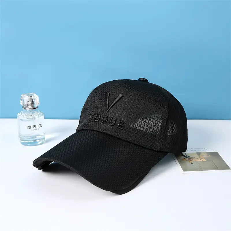 White Mesh Retractable Sun Hat with Brim — feature 14