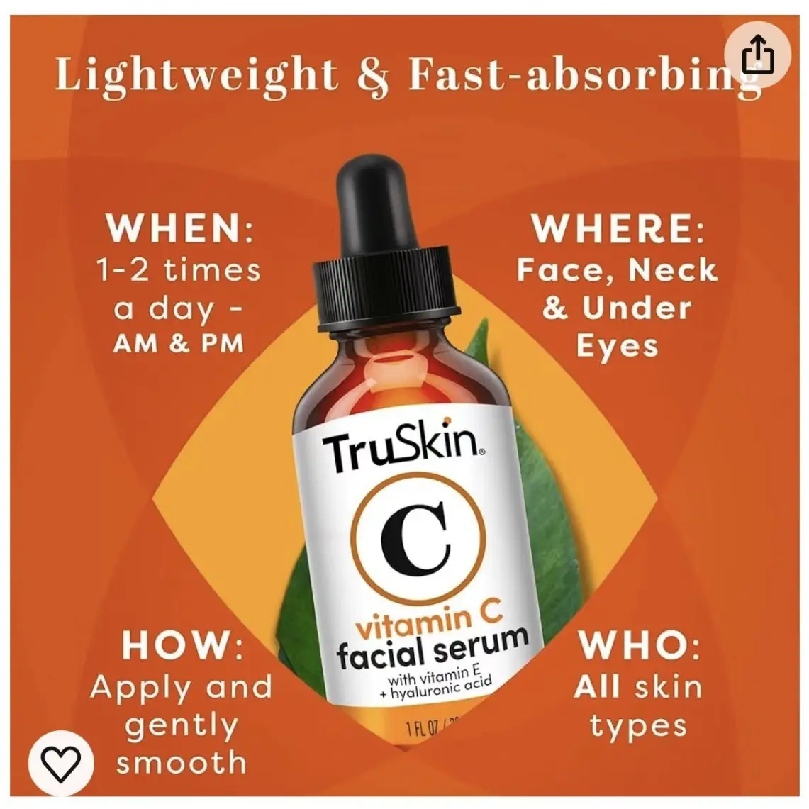 Vitamin C Facial Serum for All Skin Types - Image 4
