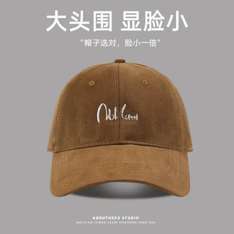 Big Head Face Showing Small Hat for Women Men Casual Baseball Cap - Image 4