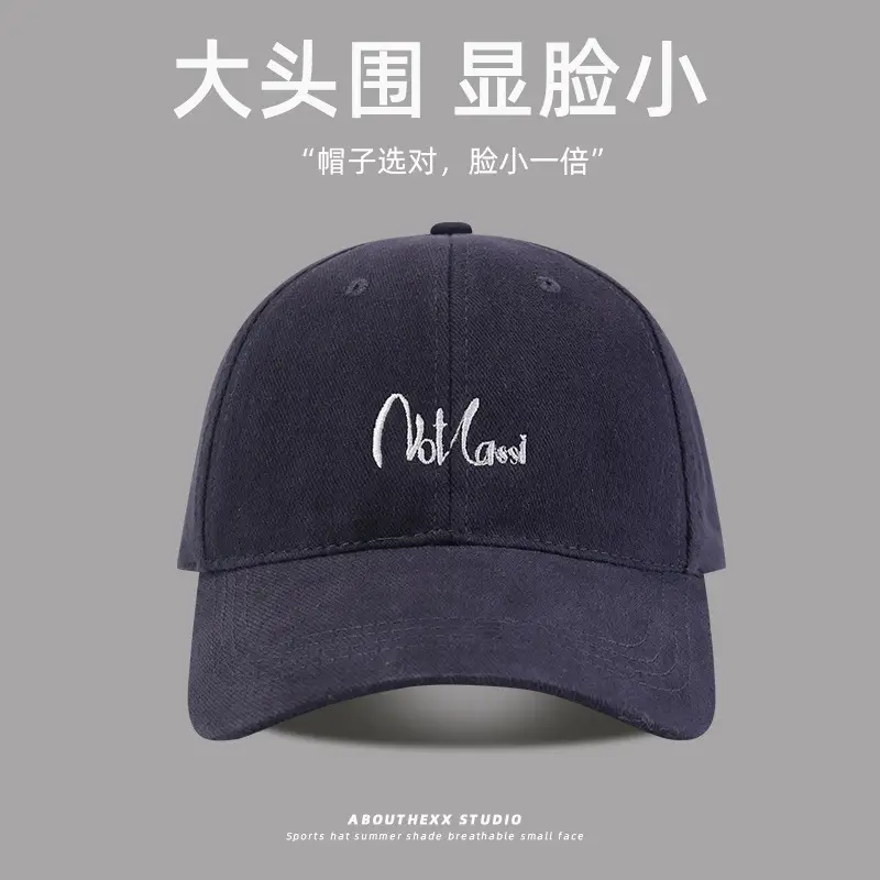 Big Head Face Showing Small Hat for Women Men Casual Baseball Cap - Image 5